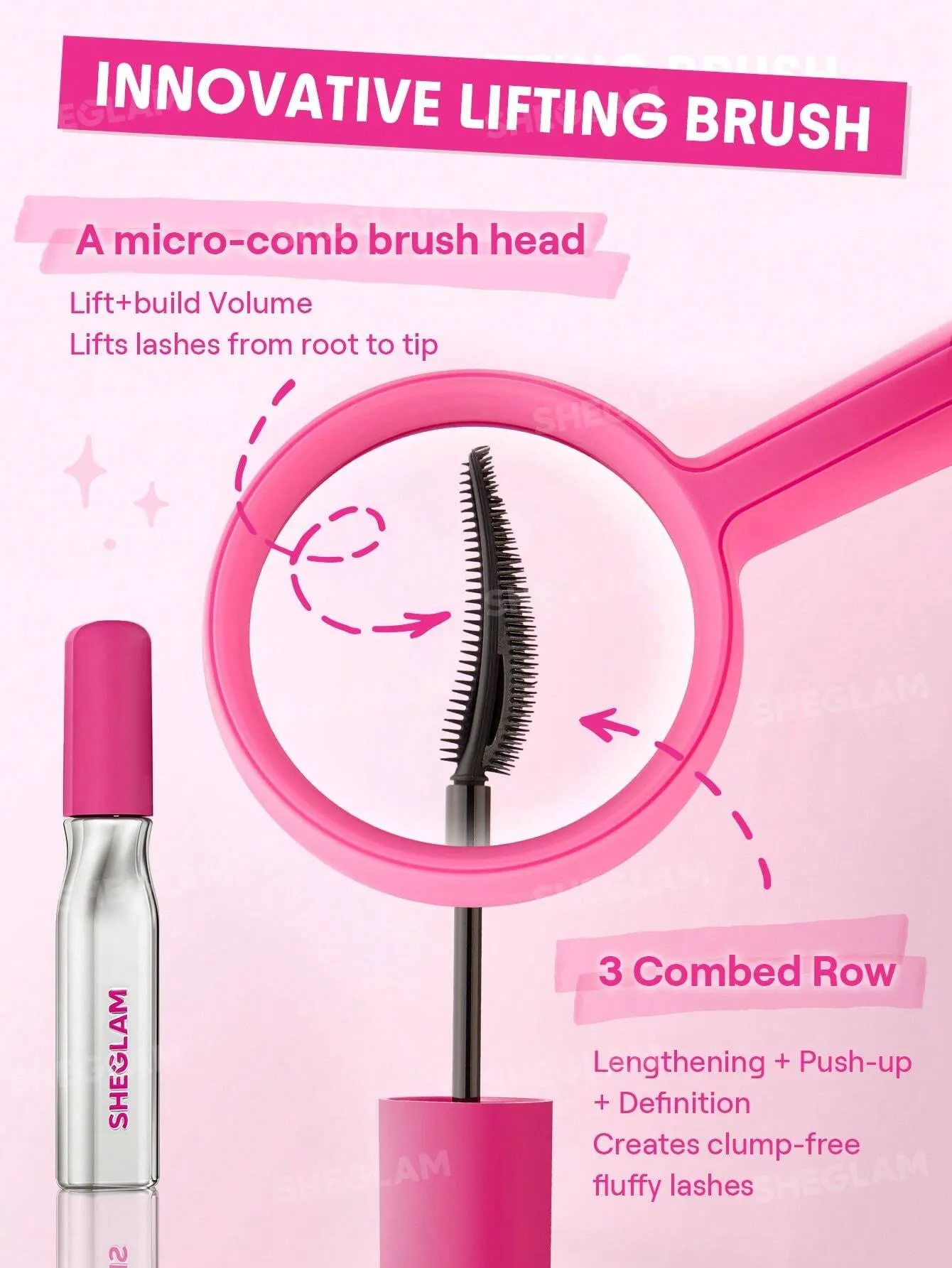 Lashlighter  & ماسكرا شيجلام 4D
