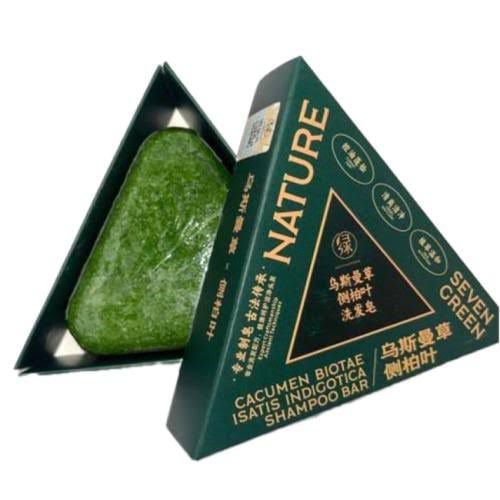 الصابونة الخضراء لانبات الشعر - seven green soap